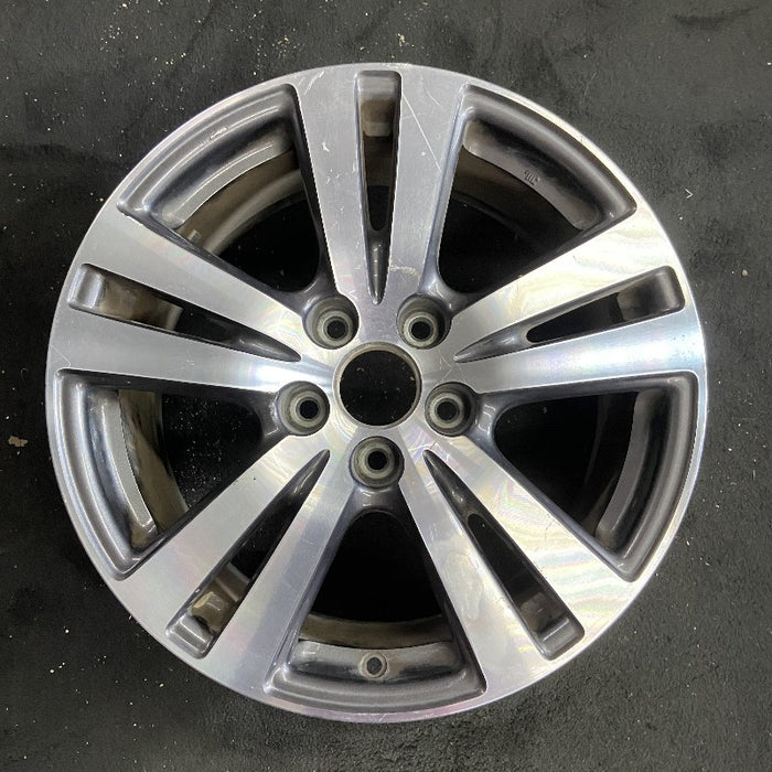 18" PILOT 16-18 18x8 alloy 5 double spoke factory installed machined face Original OEM Wheel Rim