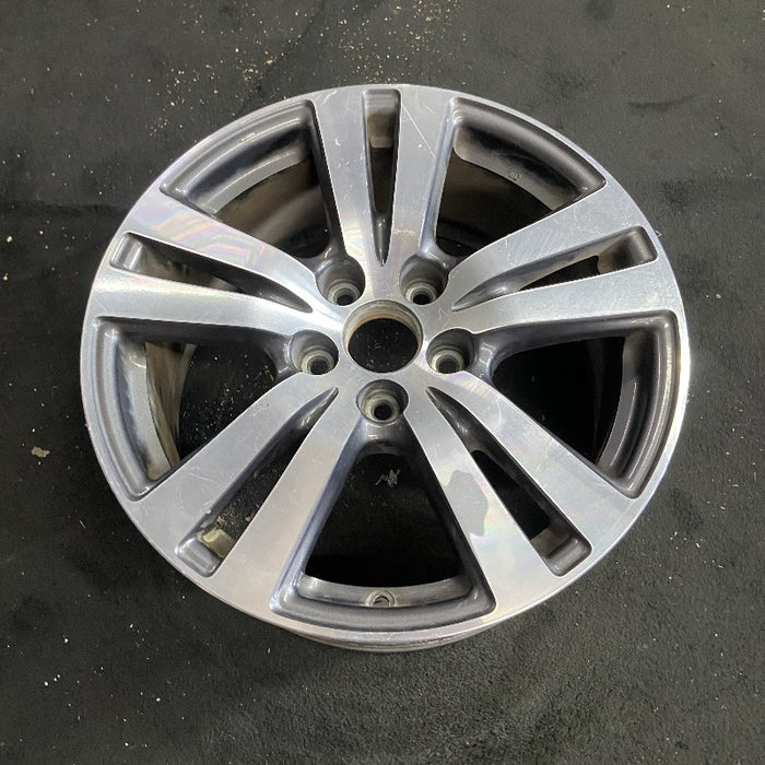 18" PILOT 16-18 18x8 alloy 5 double spoke factory installed machined face Original OEM Wheel Rim