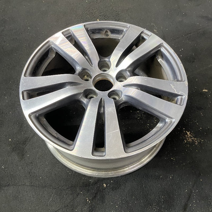 18" PILOT 16-18 18x8 alloy 5 double spoke factory installed machined face Original OEM Wheel Rim