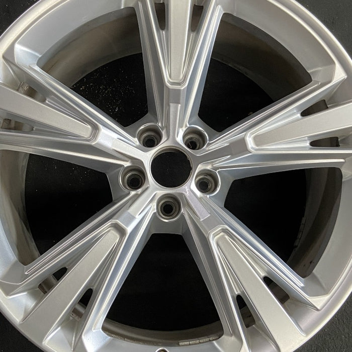 21" Q8 19 21x10 alloy 5 spoke Original OEM Wheel Rim