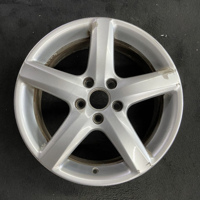 17" JETTA 08-10 VIN K 8th digit 5x112mm 17x7 alloy 5 spoke raised spoke Original OEM Wheel Rim