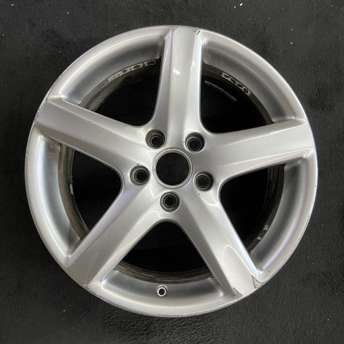 17" JETTA 08-10 VIN K 8th digit 5x112mm 17x7 alloy 5 spoke raised spoke Original OEM Wheel Rim