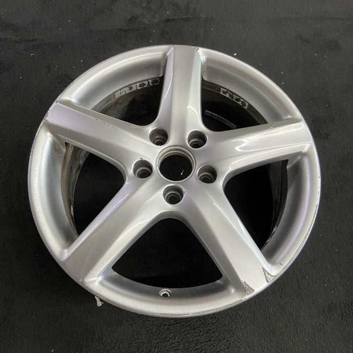 17" JETTA 08-10 VIN K 8th digit 5x112mm 17x7 alloy 5 spoke raised spoke Original OEM Wheel Rim