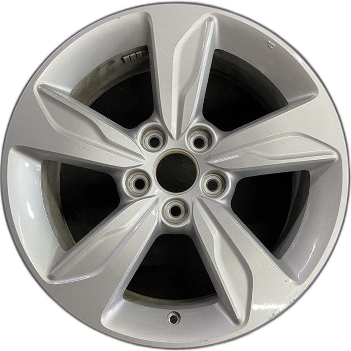 18" ODYSSEY 18-20 18x7.5 alloy 5 spoke w/o machined face; light gray Original OEM Wheel Rim