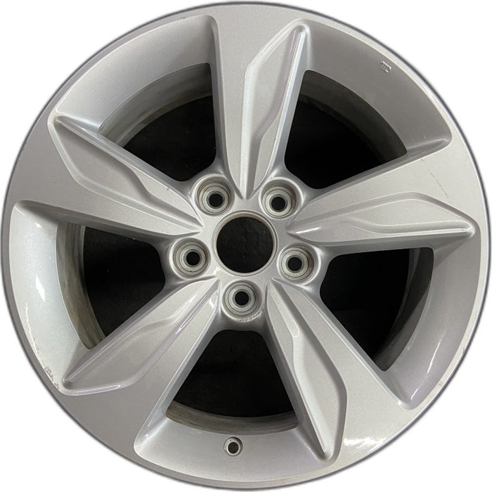 18" ODYSSEY 18-20 18x7.5 alloy 5 spoke w/o machined face; light gray Original OEM Wheel Rim