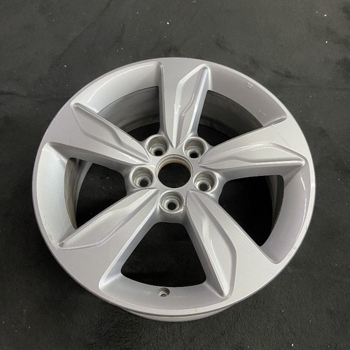 18" ODYSSEY 18-20 18x7.5 alloy 5 spoke w/o machined face; light gray Original OEM Wheel Rim