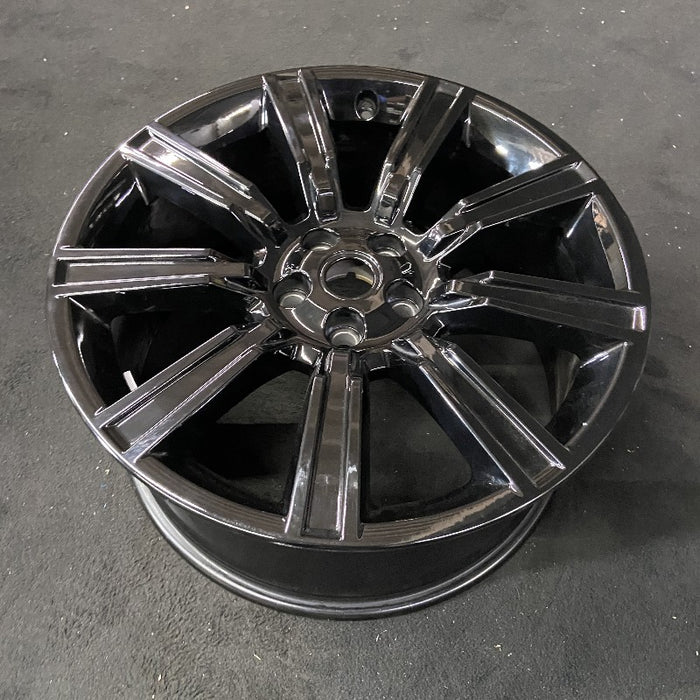 21" RANGE ROVER 17 alloy 21x9.5 9 spoke gloss black Original OEM Wheel Rim