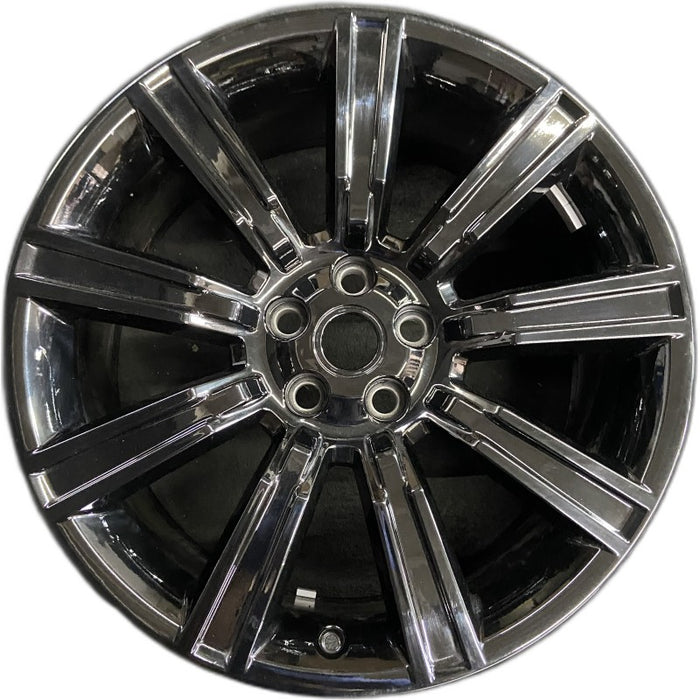 21" RANGE ROVER 17 alloy 21x9.5 9 spoke gloss black Original OEM Wheel Rim