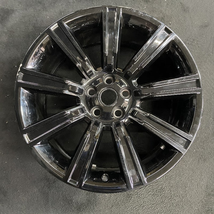 21" RANGE ROVER 17 alloy 21x9.5 9 spoke gloss black Original OEM Wheel Rim