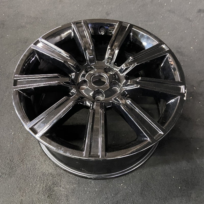 21" RANGE ROVER 17 alloy 21x9.5 9 spoke gloss black Original OEM Wheel Rim