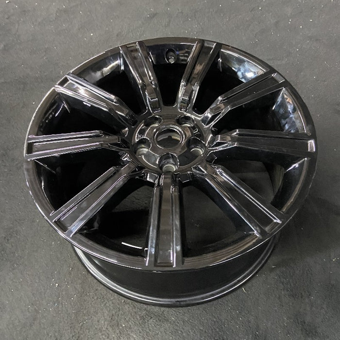 21" RANGE ROVER 17 alloy 21x9.5 9 spoke gloss black Original OEM Wheel Rim