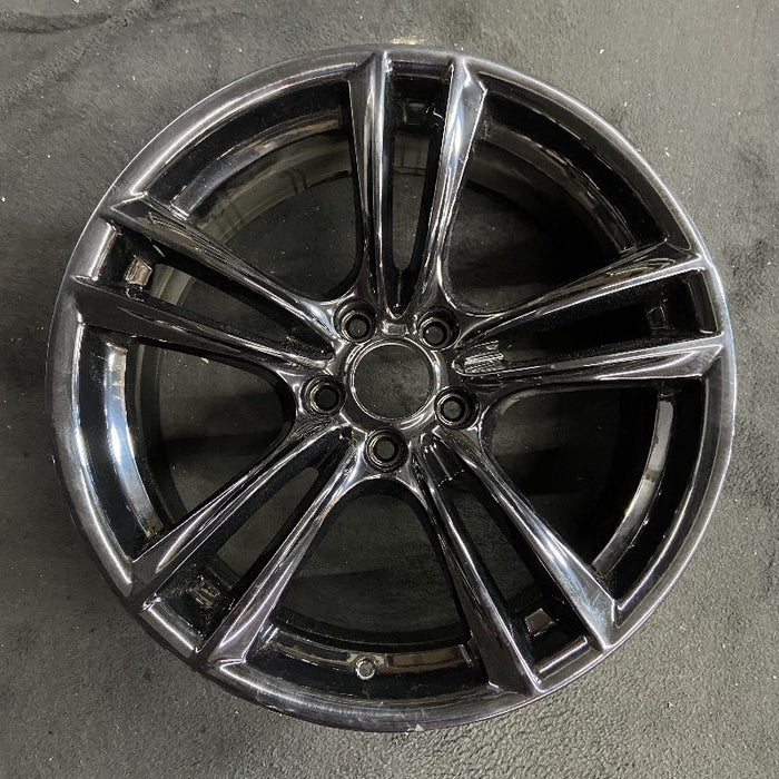 20" BMW 535i GT 10-17 20x8.5 alloy frt 10 spoke 5 double spoke peaked spoke edge Original OEM Wheel Rim