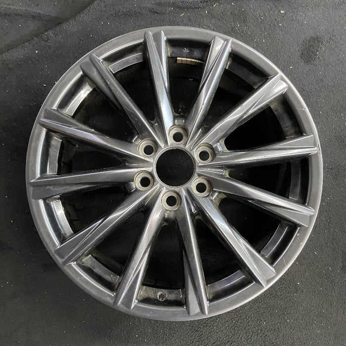 22" LEXUS LX600 22-24 22x8 alloy 12 spoke Original OEM Wheel Rim