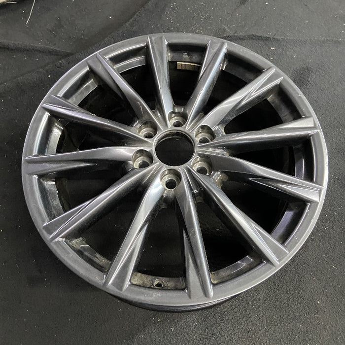 22" LEXUS LX600 22-24 22x8 alloy 12 spoke Original OEM Wheel Rim