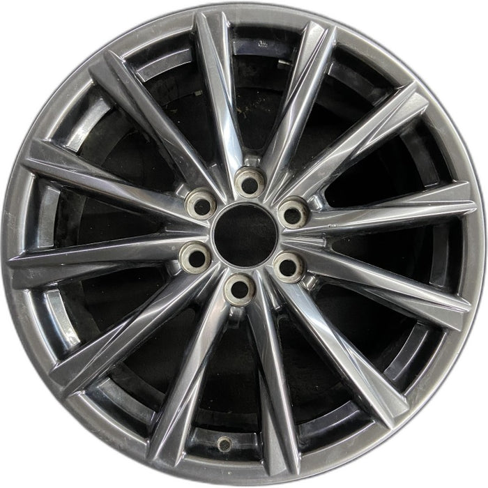 22" LEXUS LX600 22-24 22x8 alloy 12 spoke Original OEM Wheel Rim