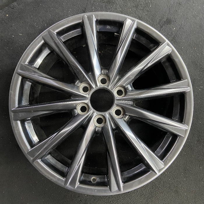 22" LEXUS LX600 22-24 22x8 alloy 12 spoke Original OEM Wheel Rim