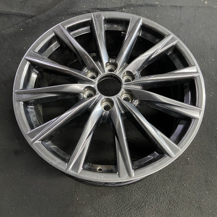 22" LEXUS LX600 22-24 22x8 alloy 12 spoke Original OEM Wheel Rim