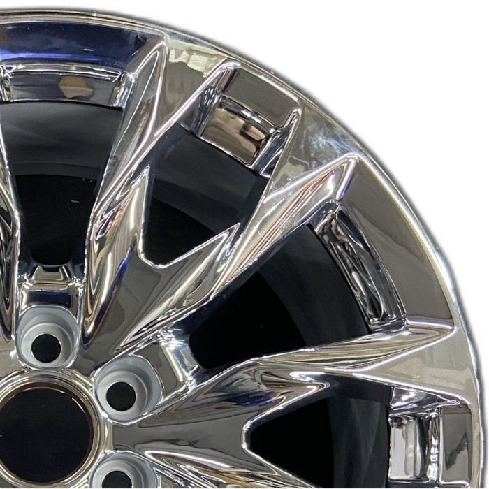 22" SIERRA 1500 PICKUP 23 22x9 raised spoke 12 spoke chrome opt SSI Original OEM Wheel Rim