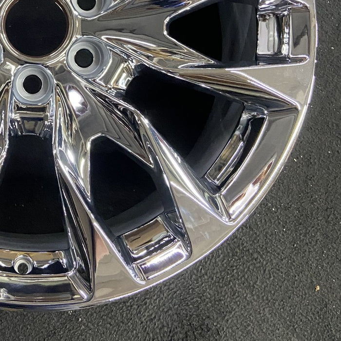 22" SIERRA 1500 PICKUP 23 22x9 raised spoke 12 spoke chrome opt SSI Original OEM Wheel Rim