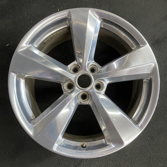 19" MUSTANG 18 19x8.5 aluminum 5 spoke polished Original OEM Wheel Rim