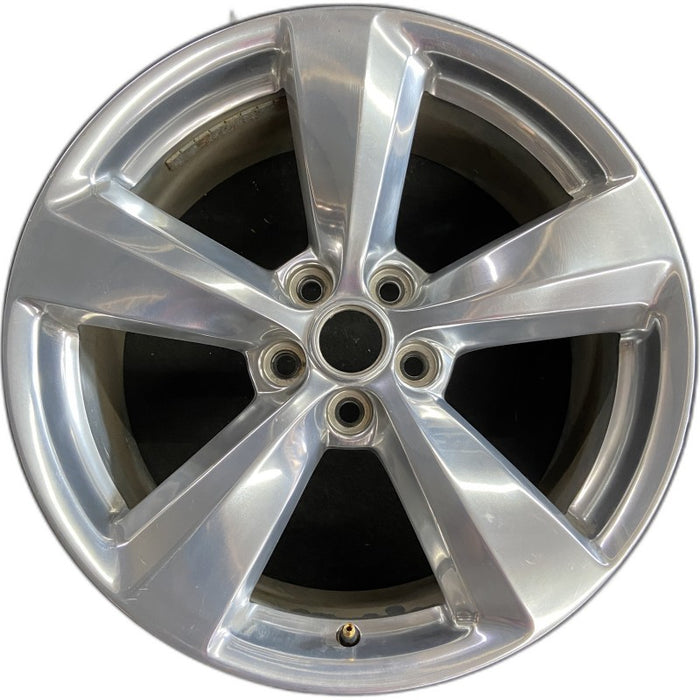 19" MUSTANG 18 19x8.5 aluminum 5 spoke polished Original OEM Wheel Rim