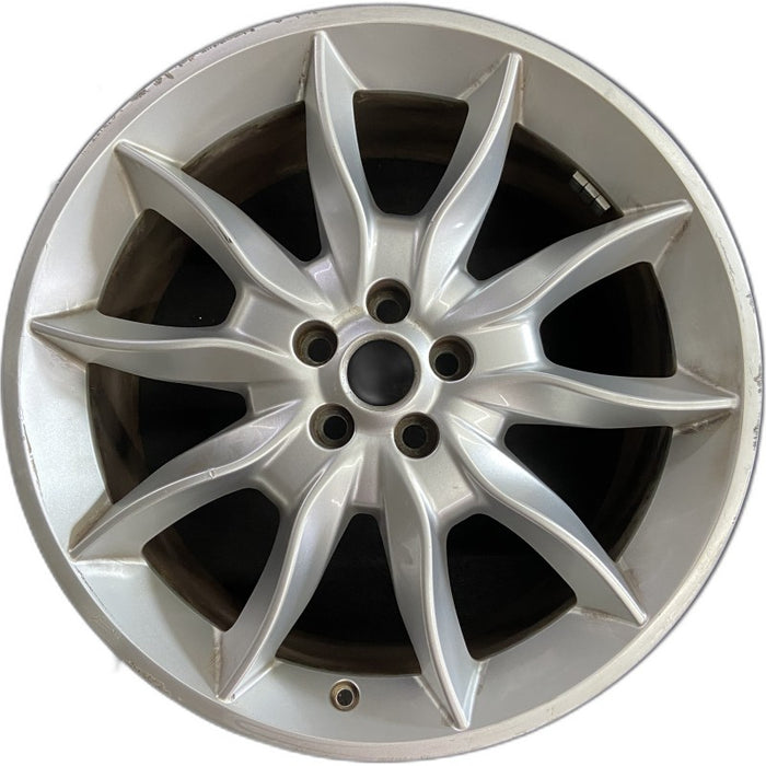 20" XF 11-15 alloy 20x9.5 5 split spoke silver Original OEM Wheel Rim