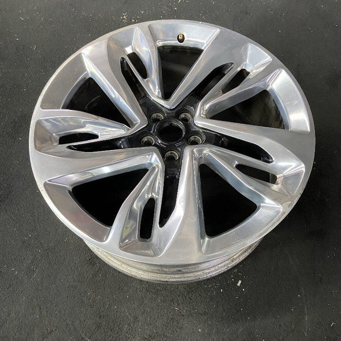 21" MKX 16-18 21x9 aluminum 5 spoke 2 holes in each spoke Original OEM Wheel Rim