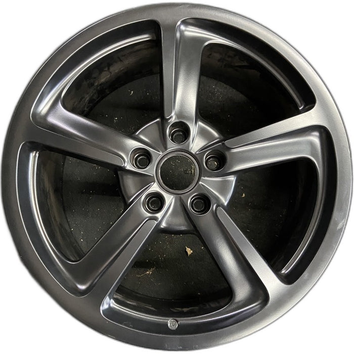 20" PORSCHE 911 14-16 991 model 96.5" WB 20x9 frt w/o central locking hub; 5 spoke raised spokes Original OEM Wheel Rim