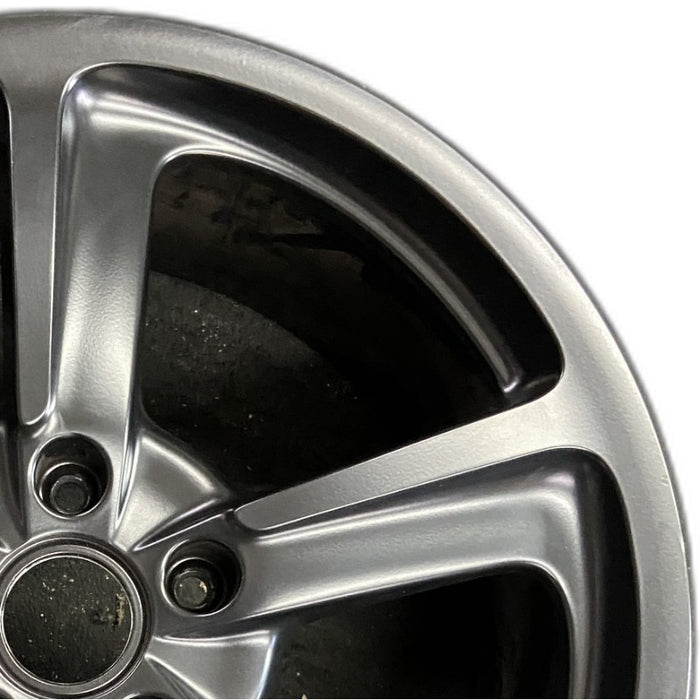 20" PORSCHE 911 14-16 991 model 96.5" WB 20x9 frt w/o central locking hub; 5 spoke raised spokes Original OEM Wheel Rim