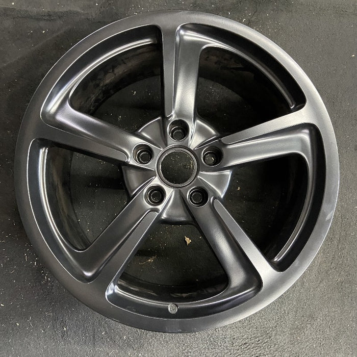 20" PORSCHE 911 14-16 991 model 96.5" WB 20x9 frt w/o central locking hub; 5 spoke raised spokes Original OEM Wheel Rim