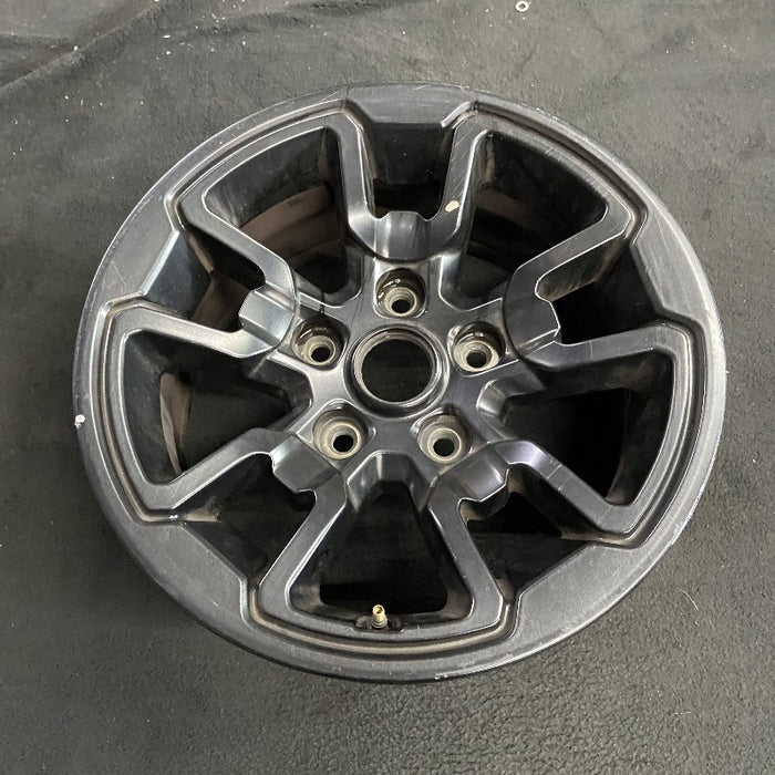 17" DODGE 1500 PICKUP 17-18 17x8 aluminum black Original OEM Wheel Rim