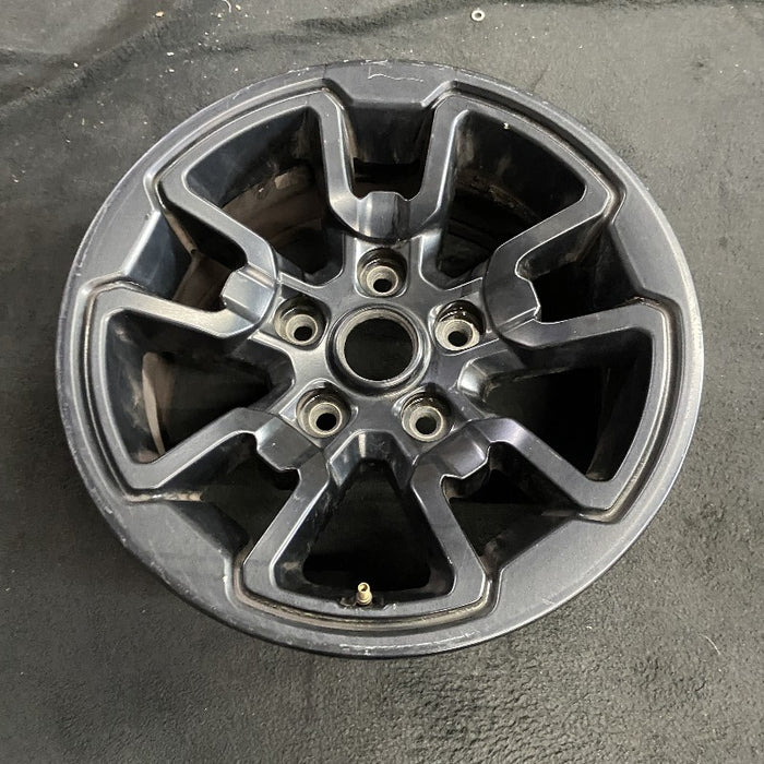 17" DODGE 1500 PICKUP 17-18 17x8 aluminum black Original OEM Wheel Rim