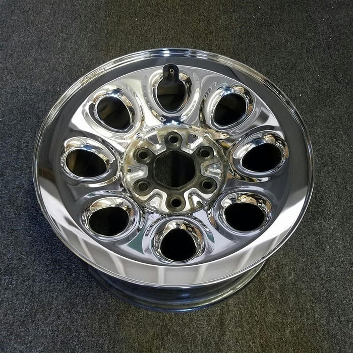 17" AVALANCHE 1500 07-10 17x7-1/2" steel 8 hole chrome opt PY9 Original OEM Wheel Rim