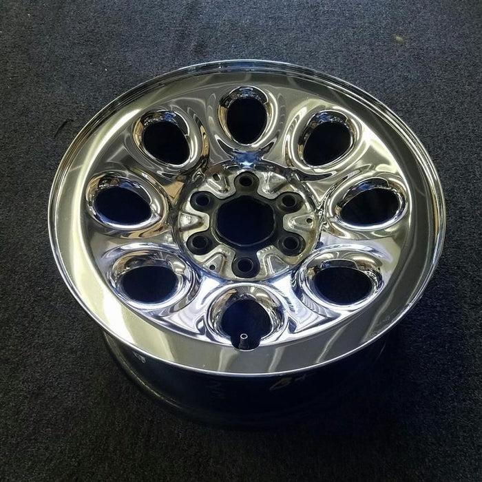 17" AVALANCHE 1500 07-10 17x7.5" steel 8 hole chrome opt PY9 Original OEM Wheel Rim