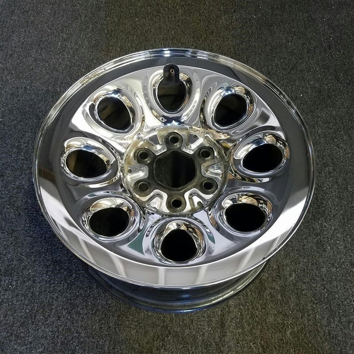 17" AVALANCHE 1500 07-10 17x7.5" steel 8 hole chrome opt PY9 Original OEM Wheel Rim
