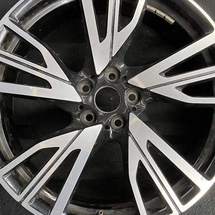 20" BMW i8 14-17 20x7.5 alloy directial frt rear 5 spoke W spoke design R. Original OEM Wheel Rim