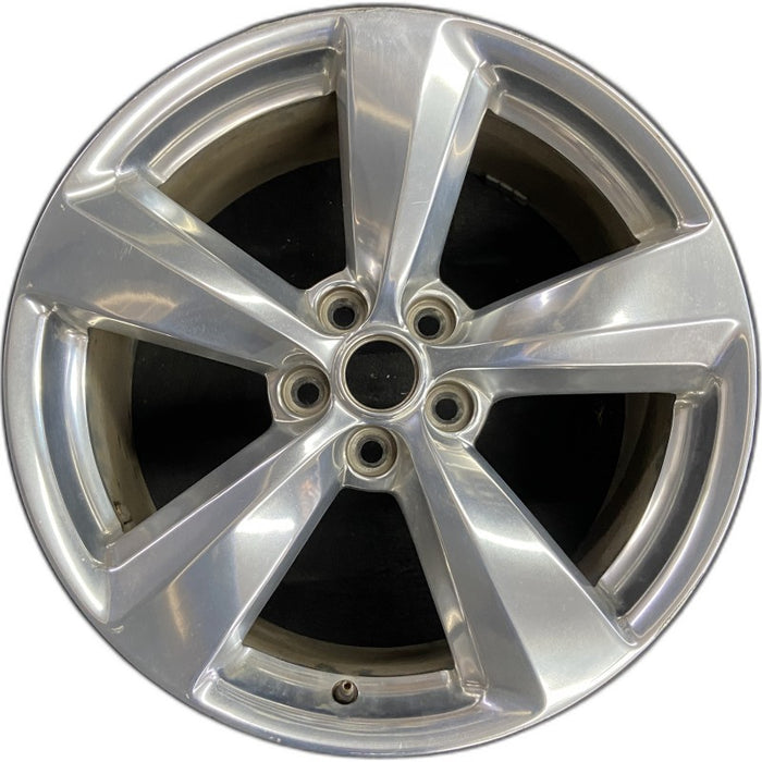 19" MUSTANG 18 19x8.5 aluminum 5 spoke polished Original OEM Wheel Rim