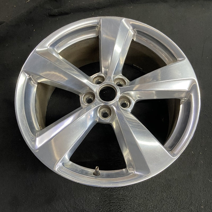 19" MUSTANG 18 19x8.5 aluminum 5 spoke polished Original OEM Wheel Rim