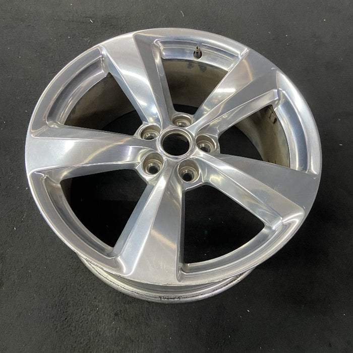 19" MUSTANG 18 19x8.5 aluminum 5 spoke polished Original OEM Wheel Rim