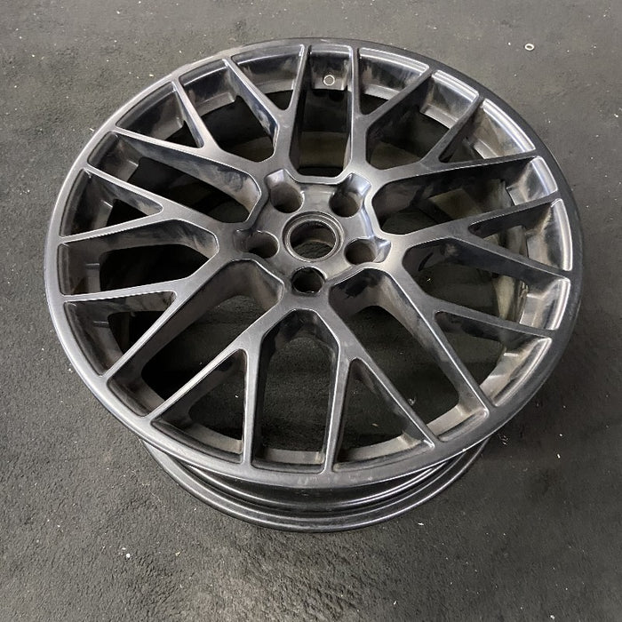 20" PORSCHE MACAN 15 20x9 20 spoke black Original OEM Wheel Rim