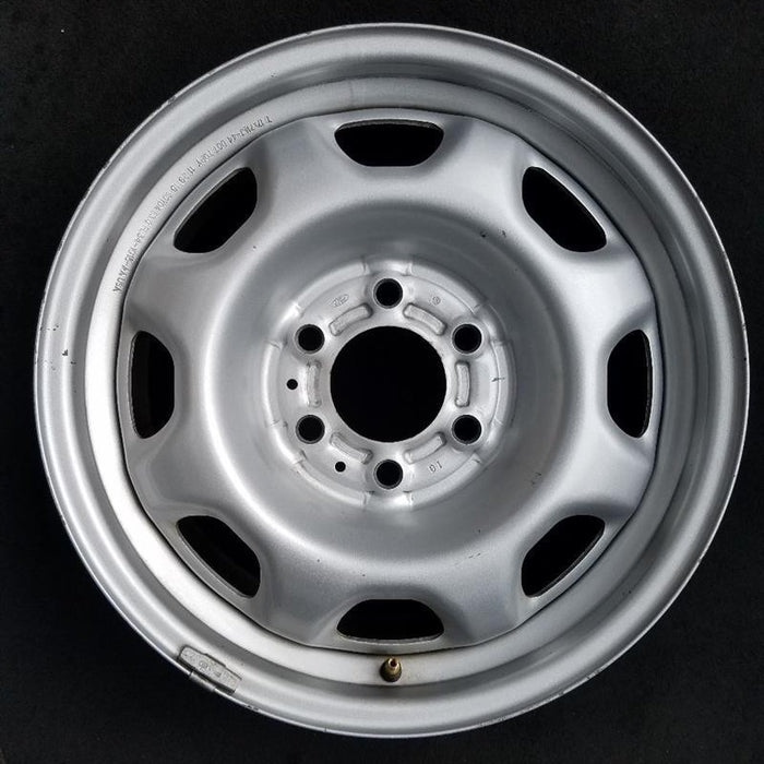 17" FORD F150 PICKUP 15-20 17x7.5 steel 8 holes silver heavy duty payload package ID FL34-1015-AA Original OEM Wheel Rim