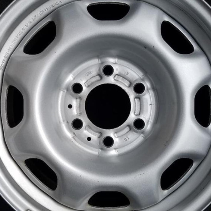 17" FORD F150 PICKUP 15-20 17x7.5 steel 8 holes silver heavy duty payload package ID FL34-1015-AA Original OEM Wheel Rim