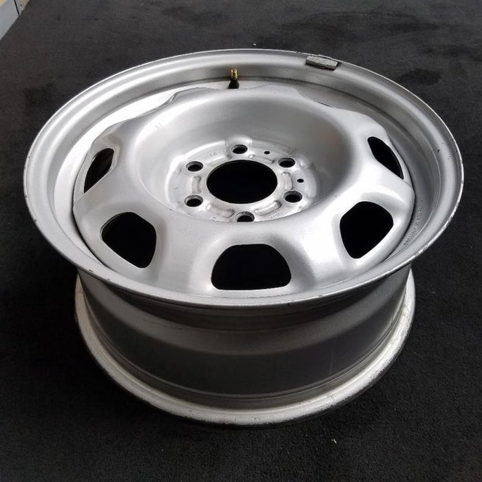 17" FORD F150 PICKUP 15-20 17x7.5 steel 8 holes silver heavy duty payload package ID FL34-1015-AA Original OEM Wheel Rim