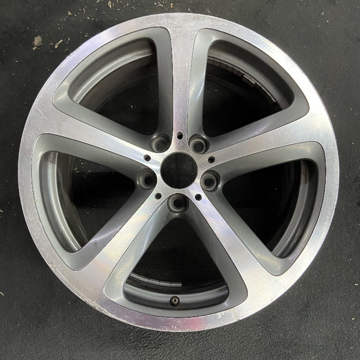 19" BMW 650i 06-10 19x8-1/2 alloy 5 spoke solid spoke Original OEM Wheel Rim