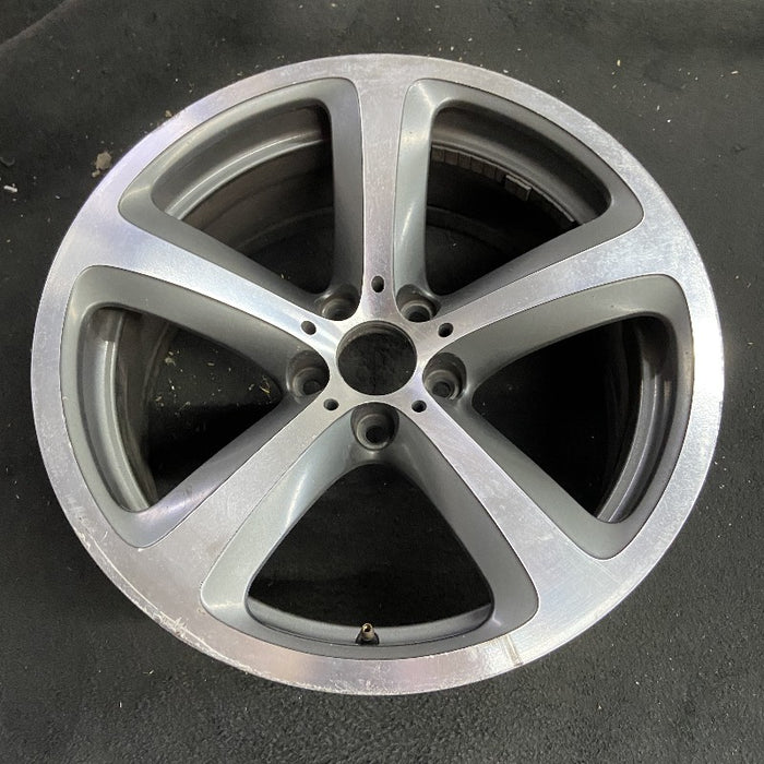 19" BMW 650i 06-10 19x8-1/2 alloy 5 spoke solid spoke Original OEM Wheel Rim