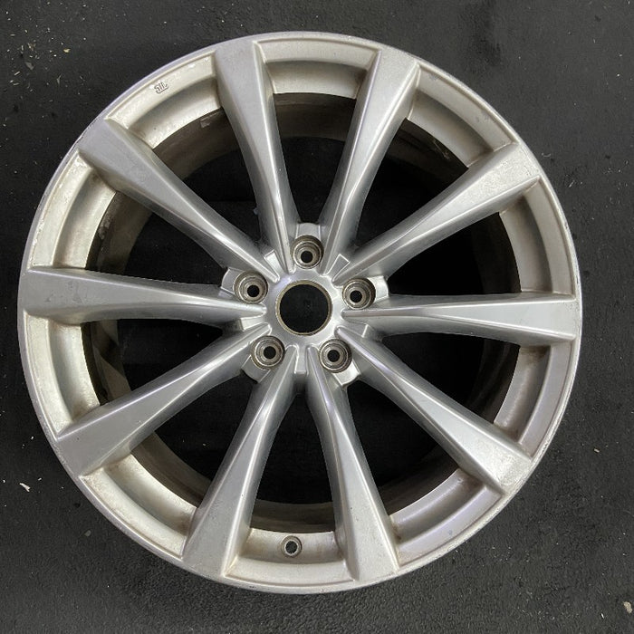 19" INFINITI G37 10 19x8.5 alloy frt 10 spoke Cv Original OEM Wheel Rim