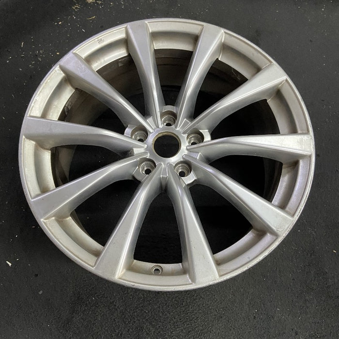 19" INFINITI G37 10 19x8.5 alloy frt 10 spoke Cv Original OEM Wheel Rim