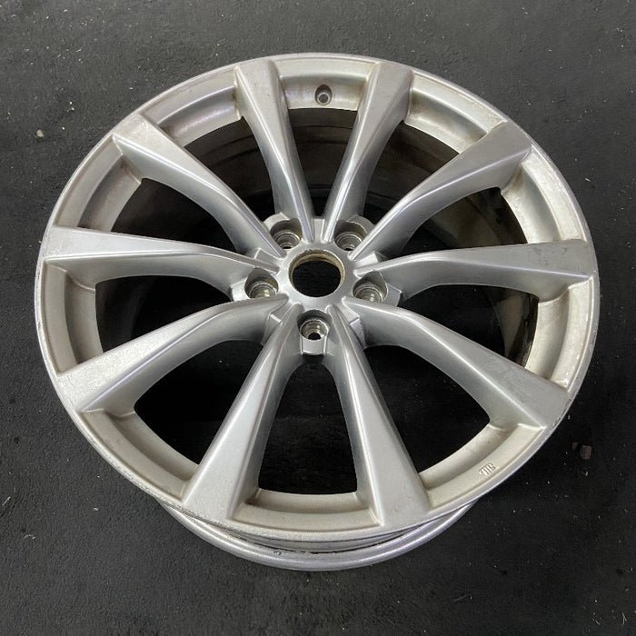 19" INFINITI G37 10 19x8.5 alloy frt 10 spoke Cv Original OEM Wheel Rim