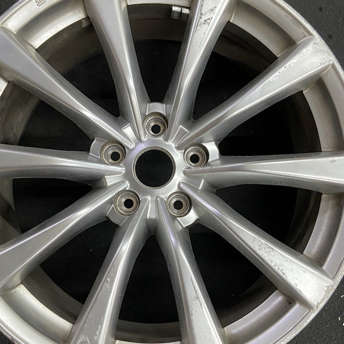 19" INFINITI G37 10 19x8.5 alloy frt 10 spoke Cv Original OEM Wheel Rim