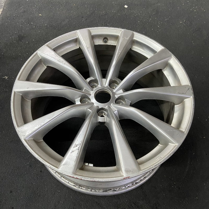 19" INFINITI G37 10 19x8.5 alloy frt 10 spoke Cv Original OEM Wheel Rim